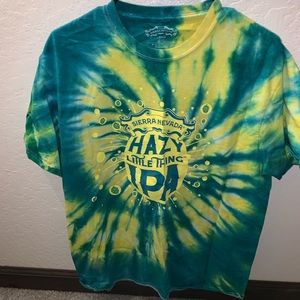 Large Tie Dye Sierra Nevada Hazy Little Thang IPA T Shirt